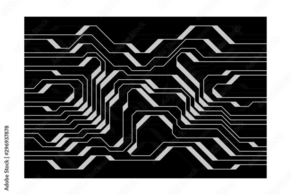 abstract lines geometric shapes background