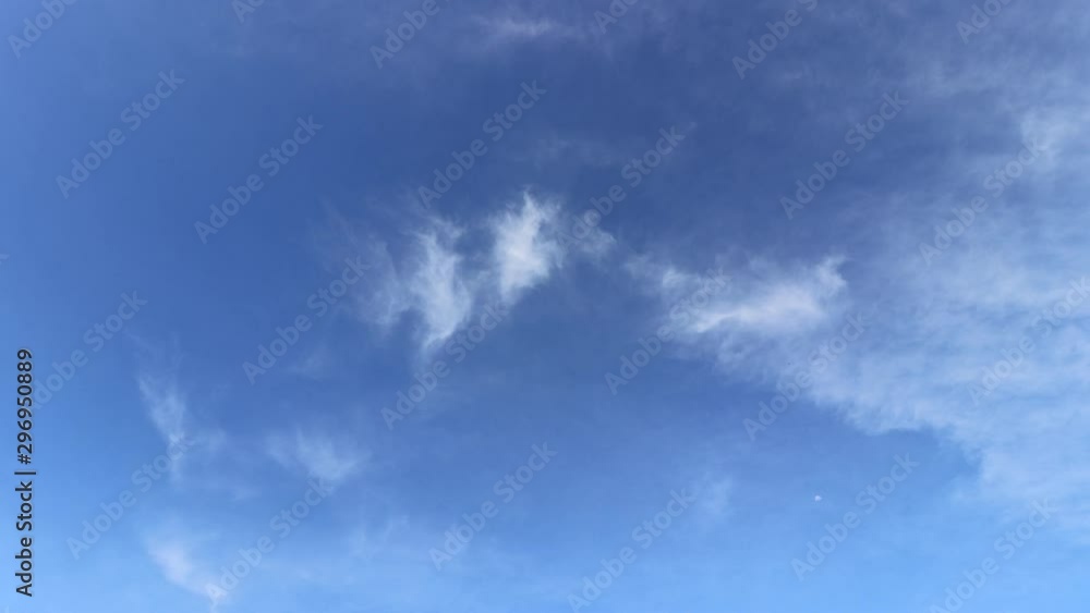 Clouds moving across sky, time lapse video Clouds moving across sky, time lapse video