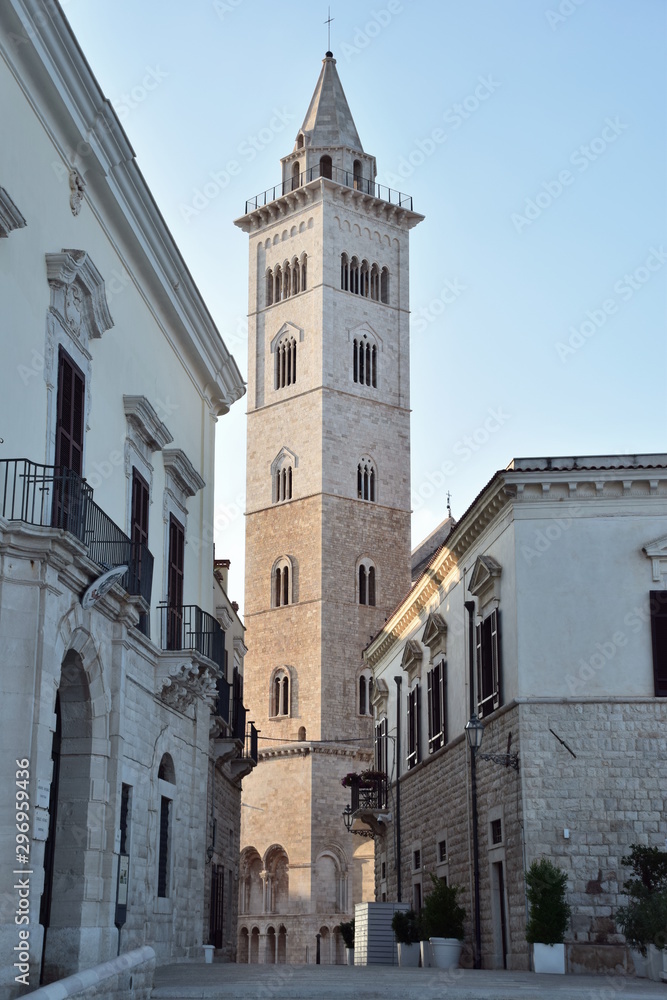 View of the Cathedral in Trani, Italy