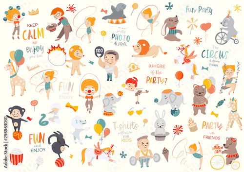 Vector illustration circus.
