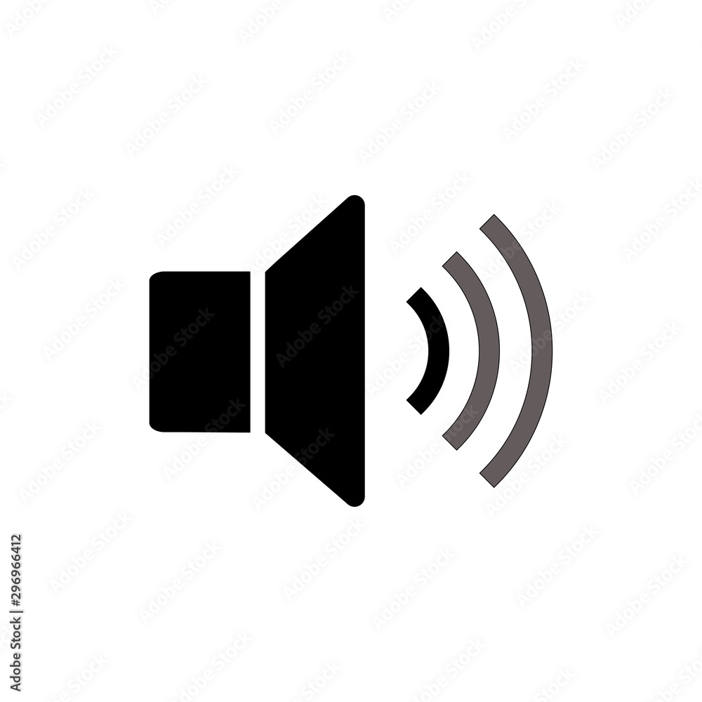 speaker icon vector flat design speaker icon vector flat design