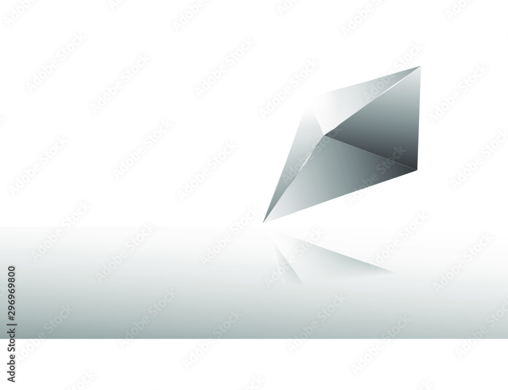 Gray Crystal reflect the light Gray Crystal reflect the light