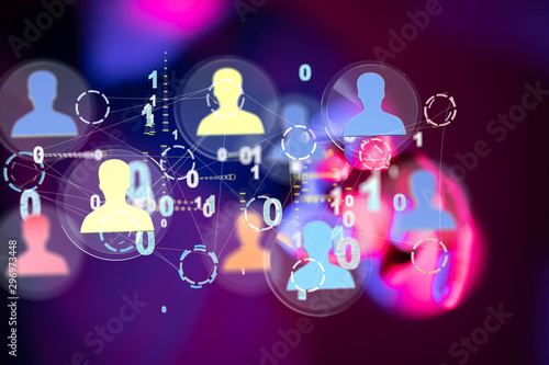 Social networking scheme - Mixed media