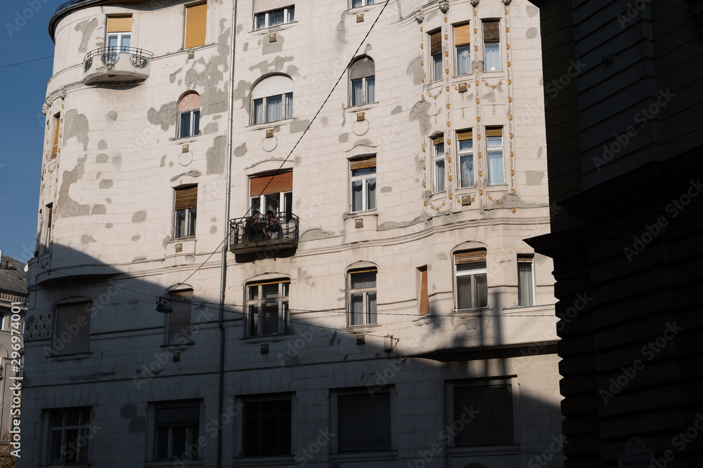 Couple, breakfast, Budapest