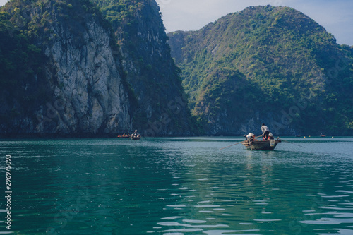 Halong Bay, Vietnam boats