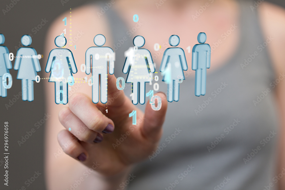 Group of business partner looking for the future Group of business partner looking for the future