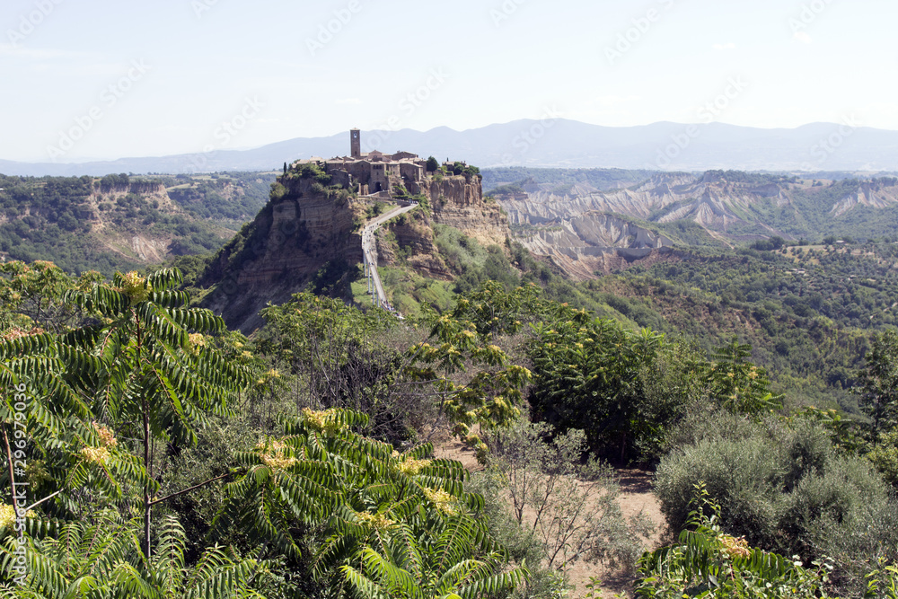 Fototapeta premium Civita di Bagnoregio, a small Italian hill town in the province of Viterbo,Italy