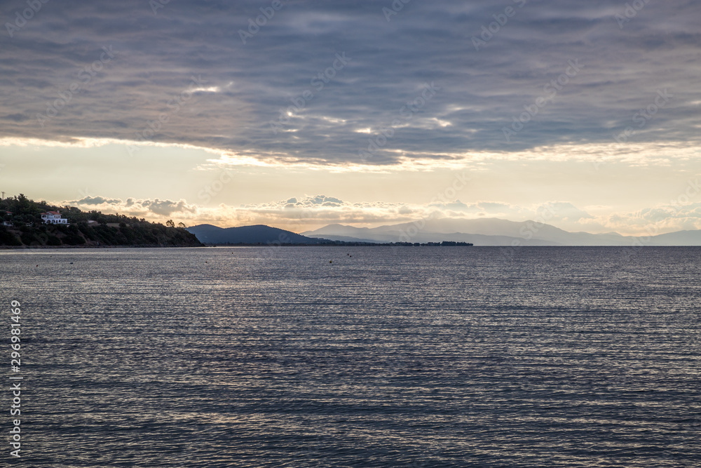 Fototapeta premium Die Küste der Ägäis in Griechenland