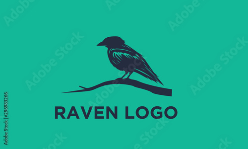 raven logo design