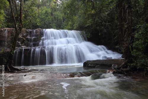 Pang Sida waterfall of Pang Sida National Park in Sa Kaeo  Thailand