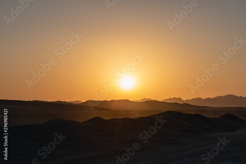 Sunset in the mountains - Iran