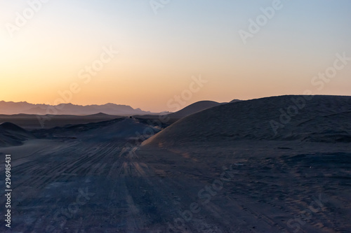 Sunset in the mountains - Iran