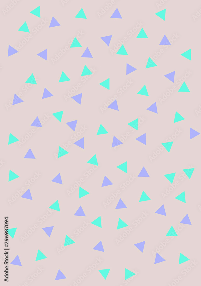abstract pastel triangles background 