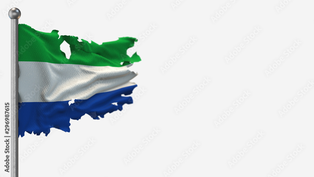 Galapagos 3D tattered waving flag illustration on Flagpole. Isolated on  white background with space on the right side. Stock Illustration | Adobe  Stock