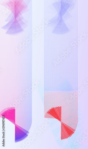 Abstract gradient bows background 