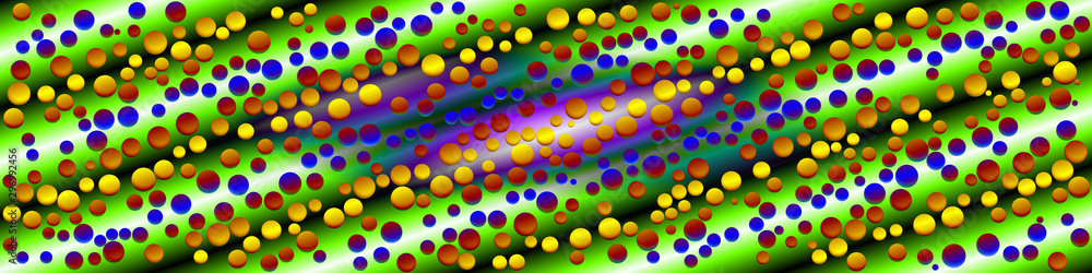 Digital art, abstract panoramic 3D objects, Germany Digital art, abstract panoramic 3D objects, Germany