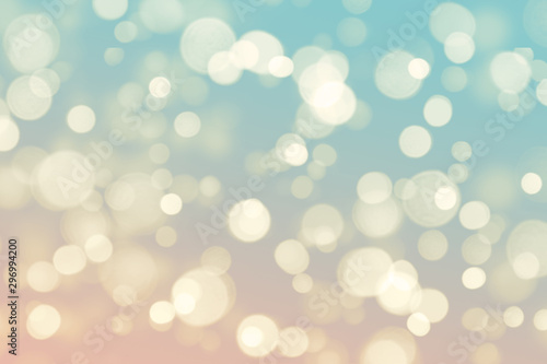Beautiful soft vintage Abstract bokeh lights background