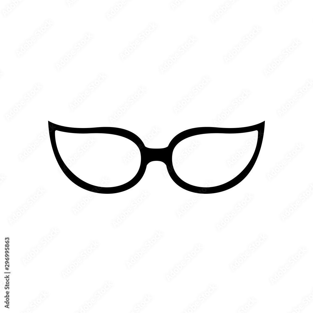 Fototapeta premium eyeglasses style pop art icon vector illustration design