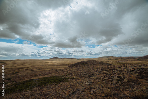 Landscape of Kazakhstan (Ulytau) photo