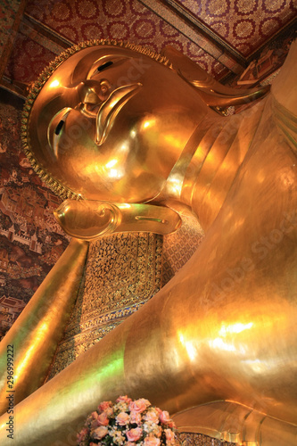 golden buddha in thailand photo