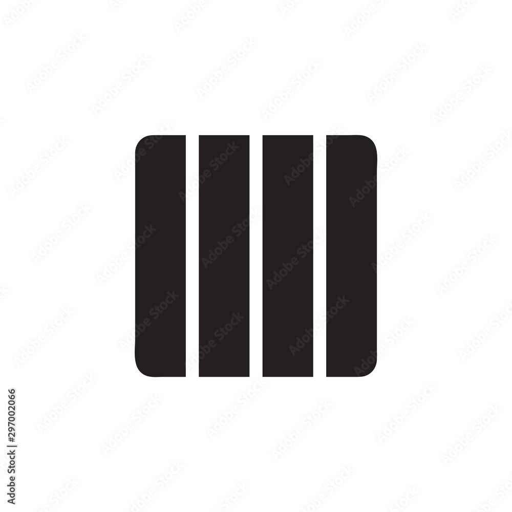 Grid icon vector isolated on background. Trendy sweet symbol. Pixel perfect. illustration EPS 10. - Vector Grid icon vector isolated on background. Trendy sweet symbol. Pixel perfect. illustration EPS 10. - Vector