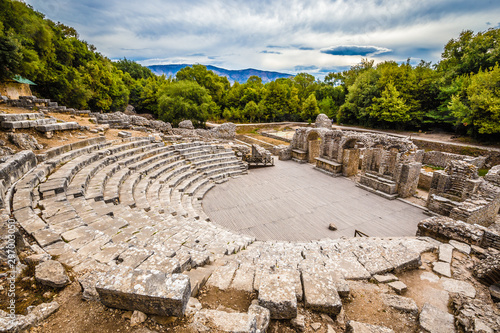 Fotografie, Obraz Theatre In Butrint National Park - Vlora, Albania