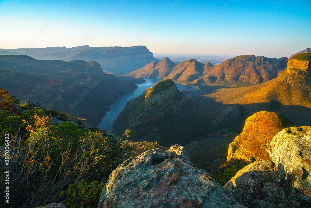 three rondavels and blyde river canyon at sunset, south africa 39