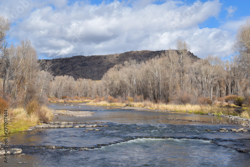 Colorado River near headwaters after fall