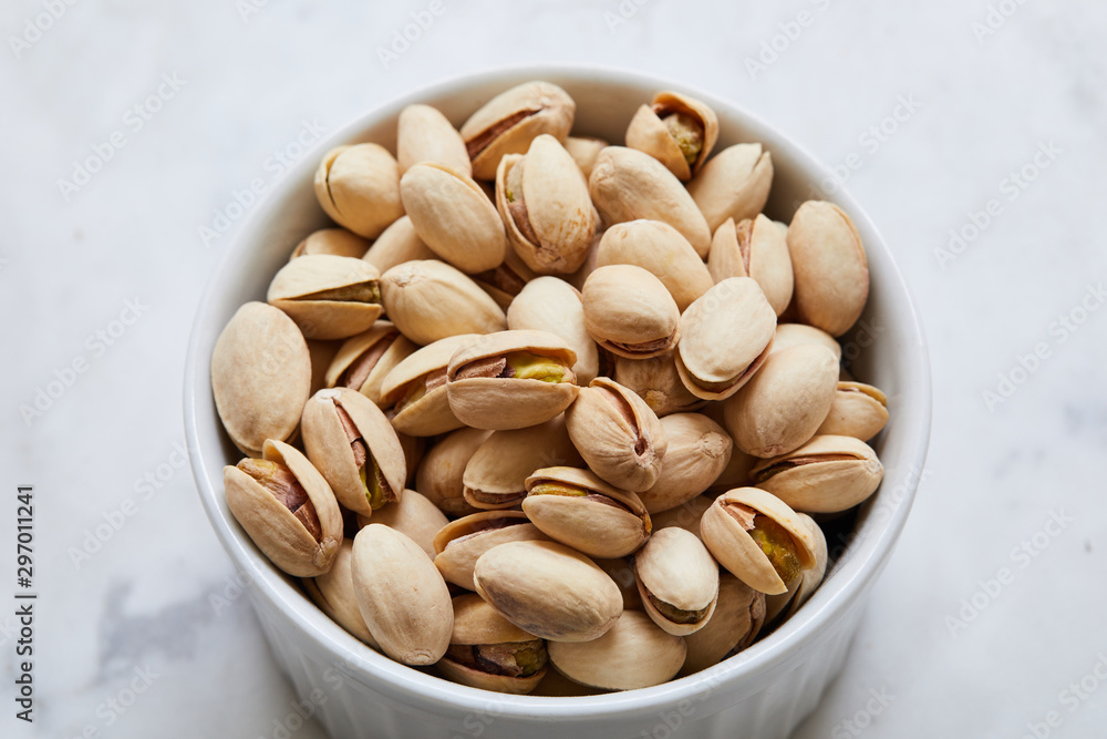 pistachios in bowl pistachios in bowl