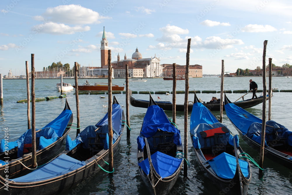 The Gondolas of Venice