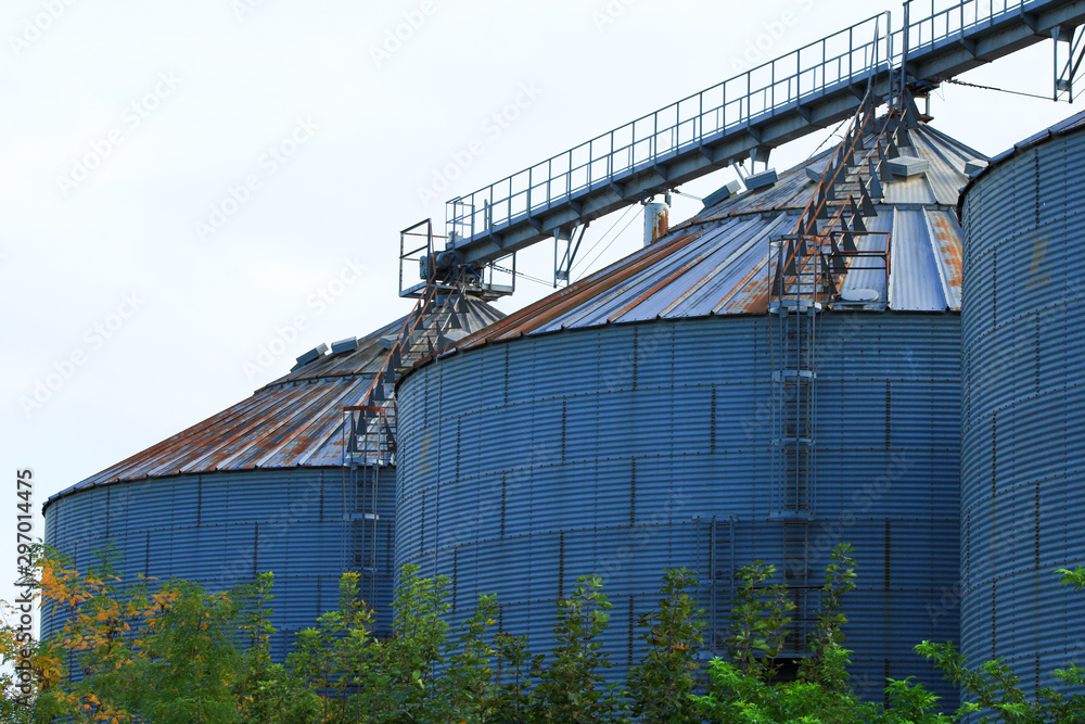 agribusiness, agricultural, agriculture, building, business, cement, cleaning, compartment, construction, container, crop, cylinder, equipment, exterior, factory, farm, food, grain, harvest, industria