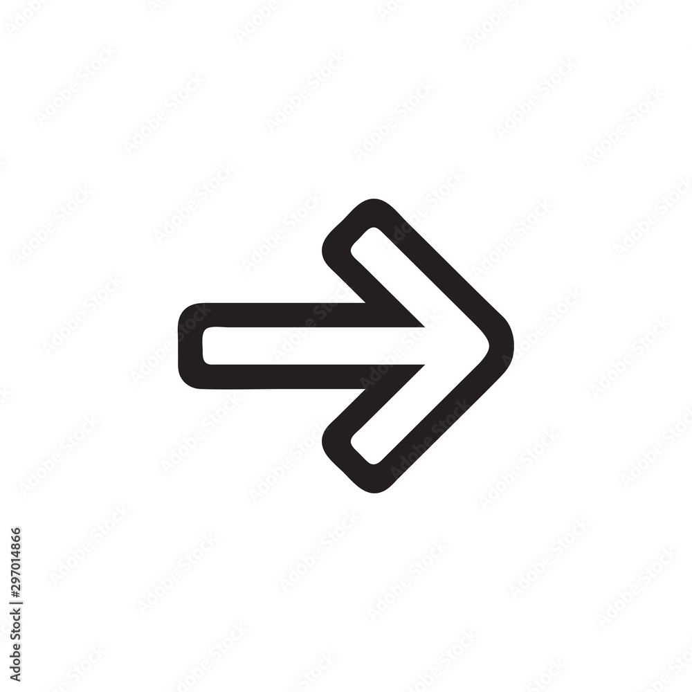 Arrow icon vector isolated on background. Trendy sweet symbol. Pixel perfect. illustration EPS 10. - Vector Arrow icon vector isolated on background. Trendy sweet symbol. Pixel perfect. illustration EPS 10. - Vector