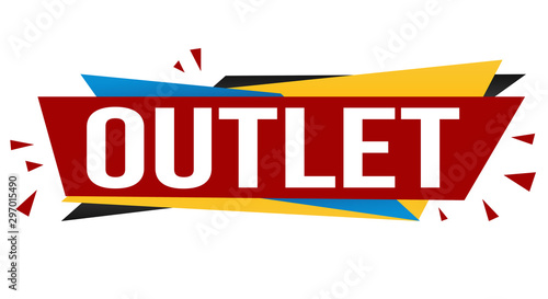 Outlet banner design