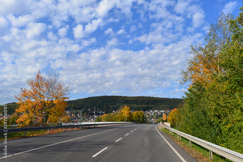 Bundesstraße 276 bei Wächtersbach/Main-Kinzig-Kreis Hessen Bundesstraße 276 bei Wächtersbach/Main-Kinzig-Kreis Hessen
