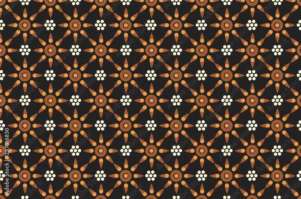 Indonesian batik designs with various styles and patterns that are very distinctive Indonesian batik designs with various styles and patterns that are very distinctive