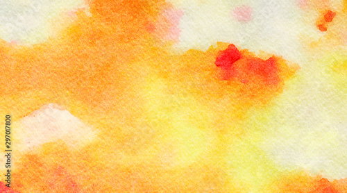 Abstract design pattern in happy bright colors, warm volume brush strokes on ...