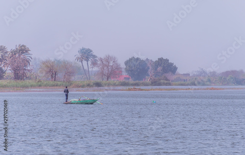 Fisherman by the Nile