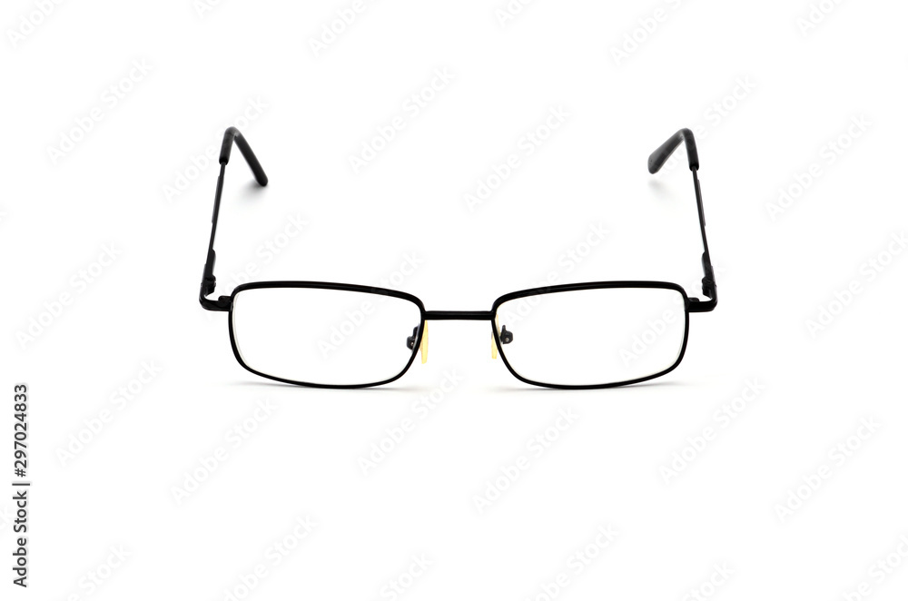 Optical eyeglasses on a white background. Optical eyeglasses on a white background.