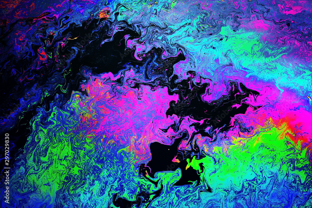 abstract of multicolored oil slick background abstract of multicolored oil slick background