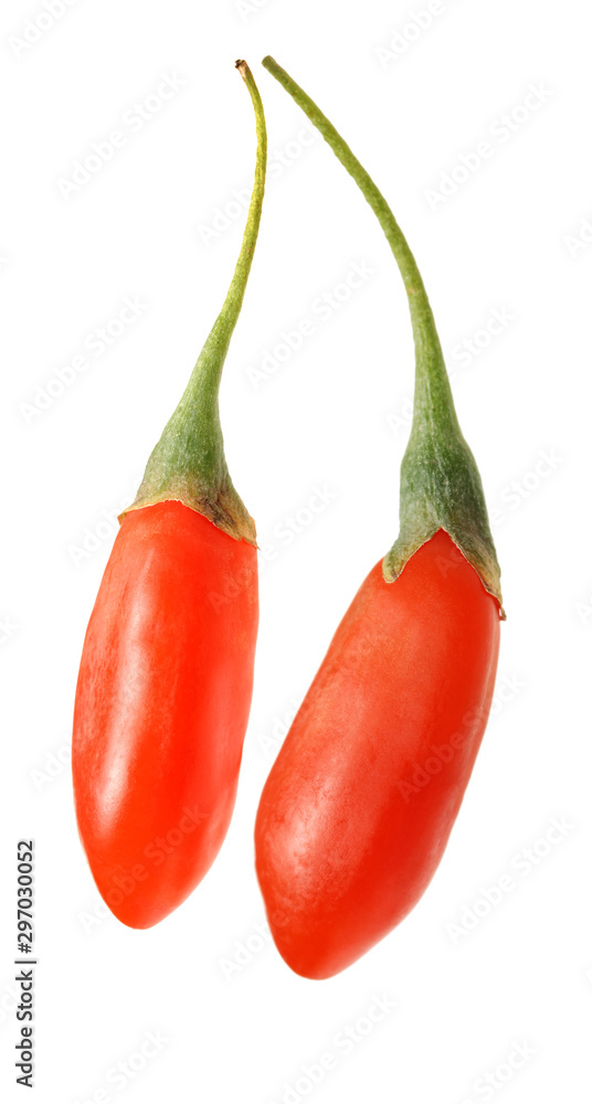 Goji berry isolated on white background Goji berry isolated on white background