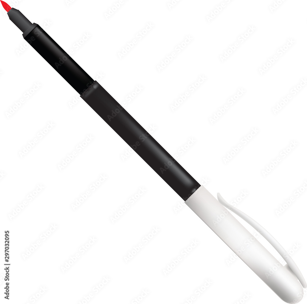 Thin rod red marker Thin rod red marker