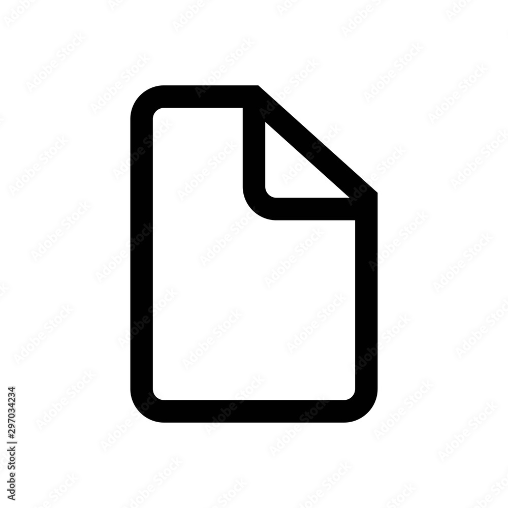 file line vector single icon file line vector single icon
