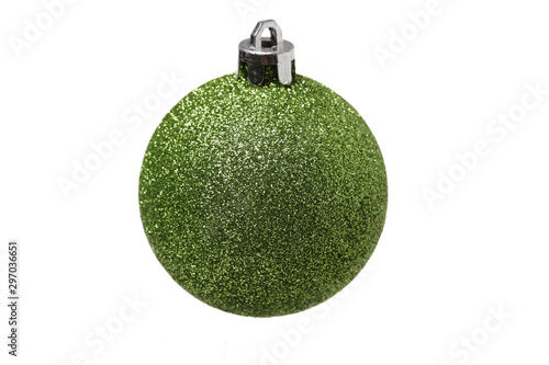 Christmas ball isolated on white background