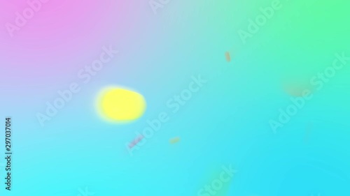 colorful bokeh particles background