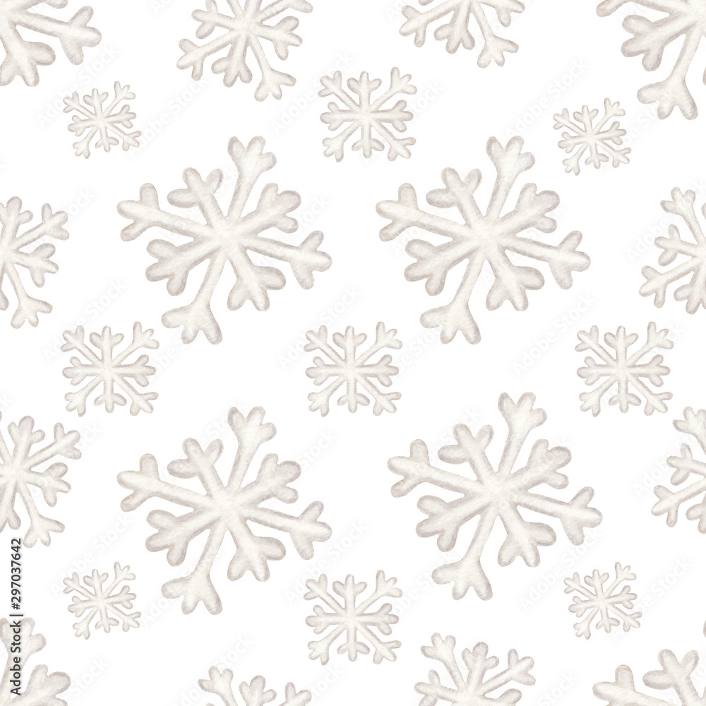 Snowflake pattern Snowflake pattern