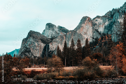 Mountains at El Capitan in Yosemite
