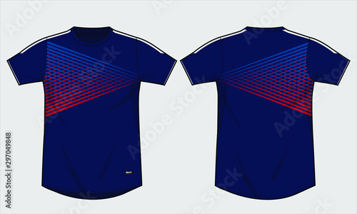 football jersey soccer uniform template mockup vector set