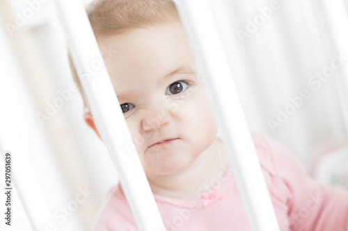 baby girl in her bed edgy who makes head