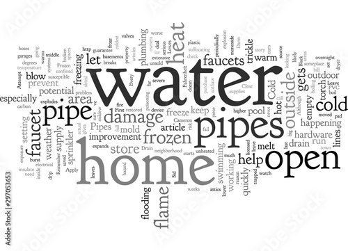 Cold Weather and Frozen Pipes