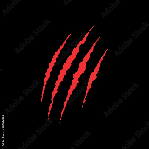 Claws Scratch Vector Design Image
